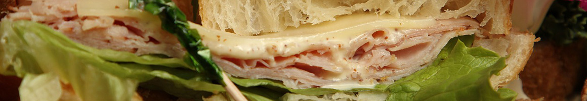 Eating Sandwich Bakery at Deerfields Bakery - Buffalo Grove restaurant in Buffalo Grove, IL.